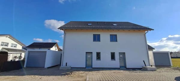 Immobilie in Zangberg - Provisionsfrei: Neubau Doppelhaushälfte mit PV Anlage  und unverbaubarem Alpenblick! - Bild 3