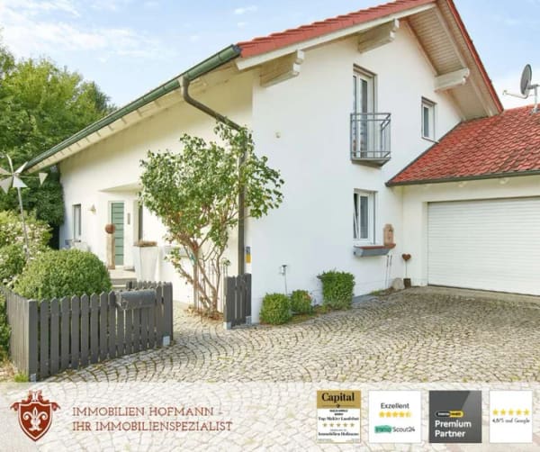 Immobilie in Gottfrieding - Familienidyll am Siedlungsrand - großzügiges Zuhause mit traumhaften Garten und freien Blick !! - Bild 0