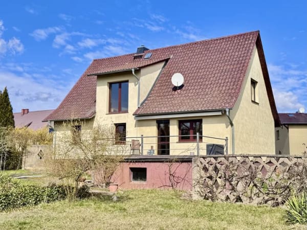 Immobilie in Gartz (Oder) - HORN IMMOBILIEN ++ RESERVIERT++Einfamilienhaus in Tantow mit Einbauküche, Garage - Bild 4