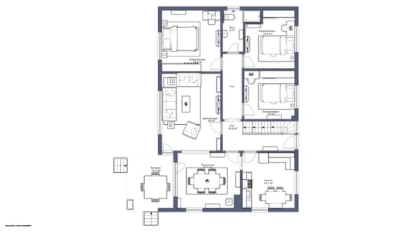 Immobilie in Altenbamberg - Einfamilienhaus mit großer Halle auf schönem, großen Grundstück in Feldrandlage - Bild 3