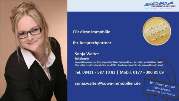 Immobilie in Königsmoos - Charmantes Einfamilienhaus mit großem Garten, Garage und viel Platz für die ganze Familie - Ein Objekt von Ihrem Immobilienpartner SOWA Immobilien und Finanzen - Bild 2