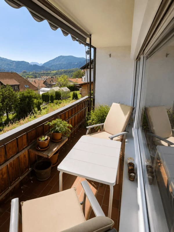 Immobilie in Wertach - Wohnen mit Alpenpanorama - großzügige 3-Zimmer-Wohnung mit zwei Balkonen - Bild 4