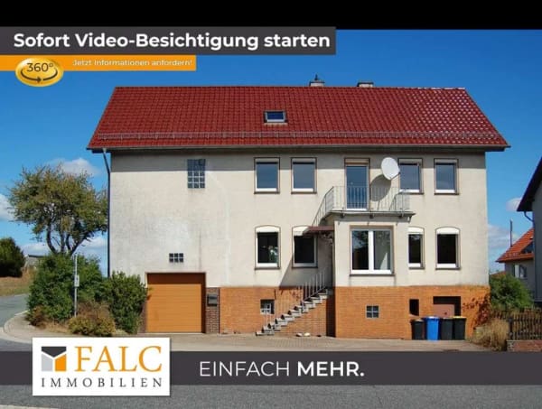 Immobilie in Bad Wildungen - +++Einfamilienhaus mit viel Potenzial und großem Grundstück+++ - Bild 0