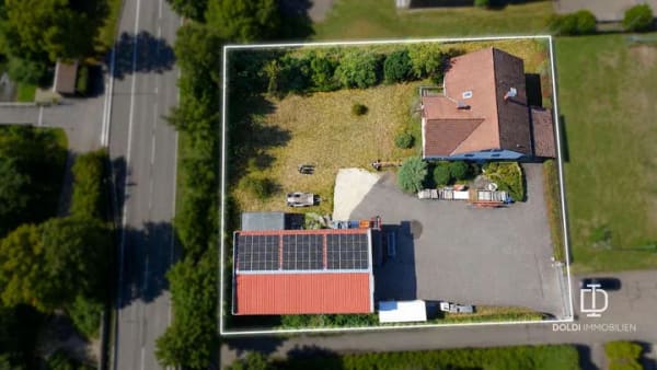 Immobilie in Hüttlingen - Wohnen & Arbeiten vereint – Wohnhaus mit Gewerbehalle in Hüttlingen - Bild 2