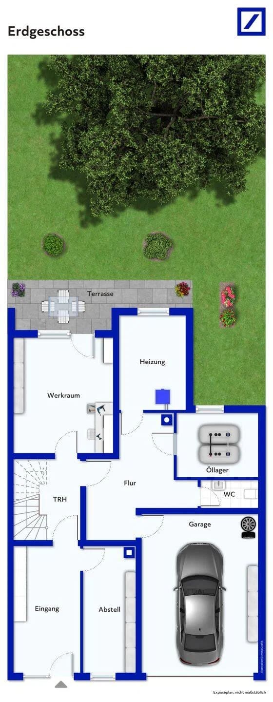 Immobilie in Hirrlingen - SALE !! NEUER PREIS !!  Dieses Haus rechnet sich jetzt umso mehr !! Stein auf Stein und grundsolide... - Bild 1
