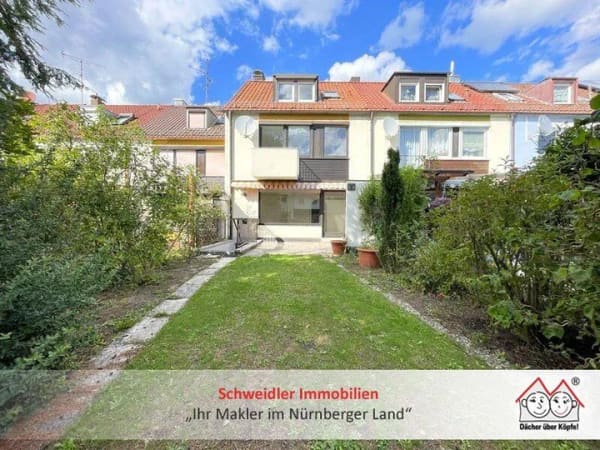 Immobilie in Rückersdorf - Lieblingslage Entensee! Attraktives Reihenmittelhaus und schönem Garten in Top-Lage von Rückersdorf - Bild 0