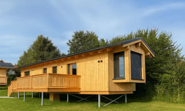 Immobilie in Kirchweidach - "Mein Tiny Haus Chalet Sonntagshorn"  auf Pachtgrund in wunderbarer Ortsrandlage - Erstbezug Frühjahr 2027 - Bild 4