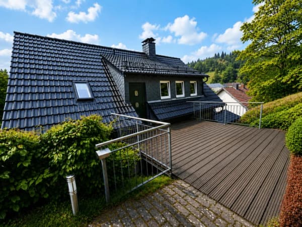 Immobilie in Kirchhundem - Tradition trifft Moderne-Fachwerkhaus mit modern ausgebautem Dachgeschoss in Kichhundem zu verkaufen - Bild 1