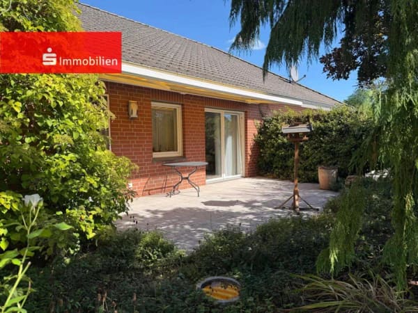 Immobilie in Sulingen - +++Selten am Markt! Barrierearmer Bungalow mit Gartenzimmer und Garage+++ - Bild 0