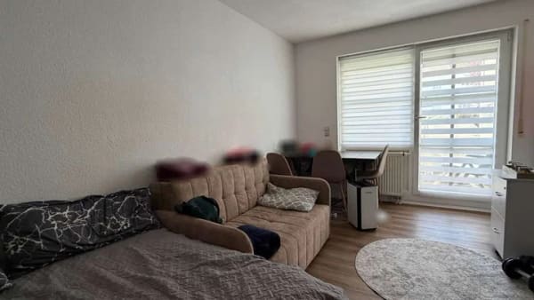 Immobilie in Ofterdingen - Kompakte 1-Zimmer-Wohnung mit Balkon  - Bild 1
