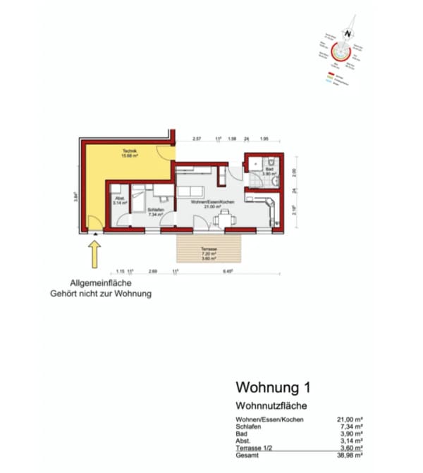 Immobilie in Bad Bocklet - Wohnen, wo andere Kuren: Ihre moderne Traumwohnung mit Terrasse in Bad Bocklet - Bild 4