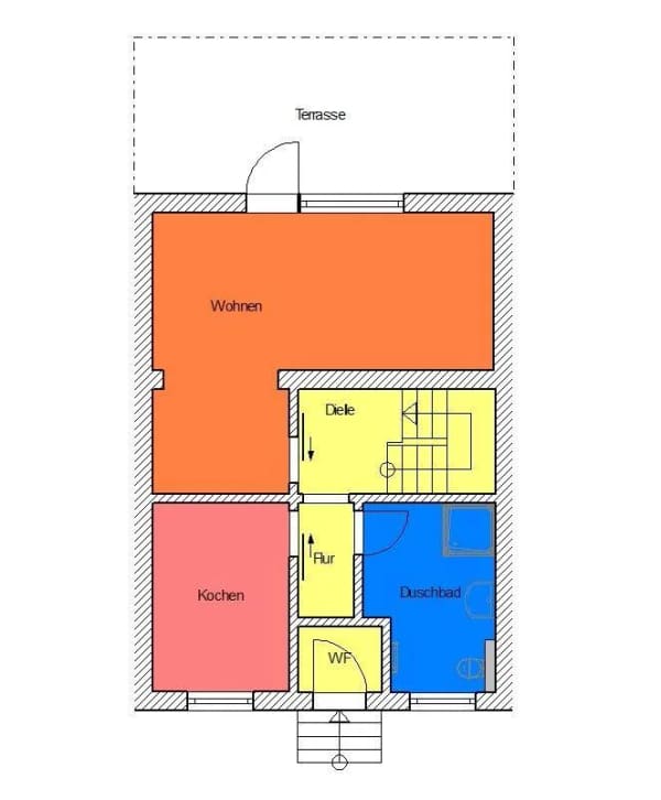 Immobilie in Allstedt - REIHENEINFAMILIENHAUS in Allstedt - Bild 2