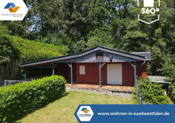Immobilie in Marienheide - VR Immo: Gemütliches Ferienhaus an der Lingesetalsperre - Bild 0