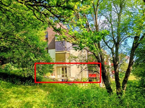 Immobilie in Karlsbad - Wohnung in Waldrandlage in Langensteinbach, leerstehend, mit Terrasse, Balkon, TG-Stellplatz - Bild 1
