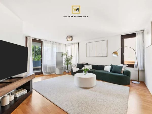 Immobilie in Köngen - 4 Zimmer, zwei Bäder, Balkon: Familienwohnung im Ortskern von Köngen - Bild 0