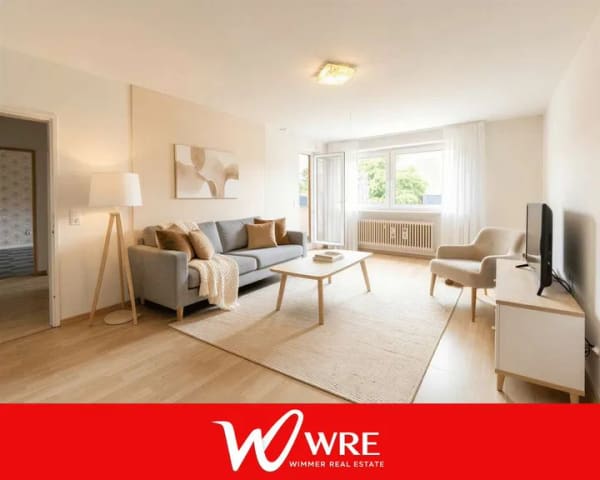 Immobilie in Achim - Gut geschnittene 2-Zimmer-Wohnung mit Westbalkon in Achim - Bild 0
