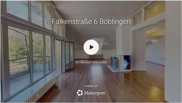 Immobilie in Böblingen - Rarität am Tannenberg, Böblingen! 3 Wohnungen im Penthouse vereint, 6 Zimmer, 3 Balkone, 3 Garagen - Bild 1