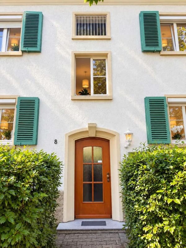 Immobilie in Hartheim am Rhein - GRÜNE OASE 2: Moderne ETW im skandinavischen Stil mit ca. 100 m² großem Gartenanteil und Stellplatz - Bild 2