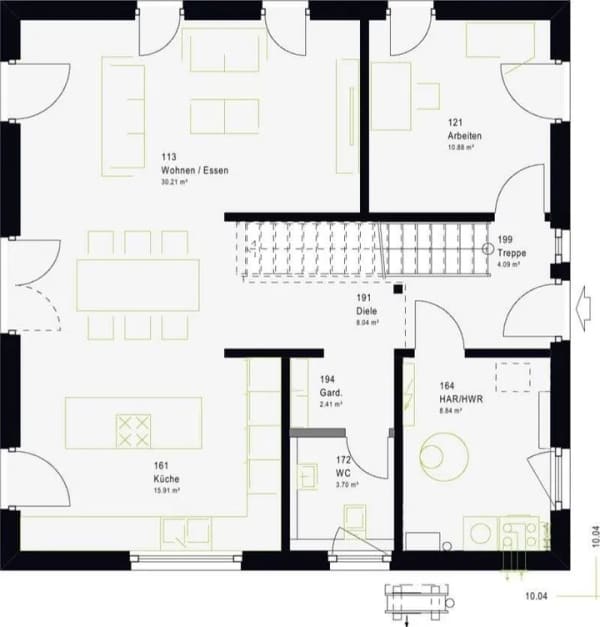 Immobilie in Wallertheim - Neubau für die ganze Familie inkl. Grundstück - alles im Preis berücksichtigt - Bild 3