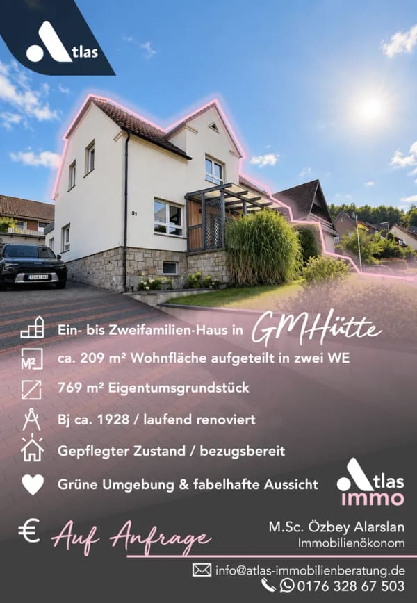 Immobilie in Georgsmarienhütte - Ein Haus. Viele Möglichkeiten. - Familienwohnhaus in GMHütte - Bild 0