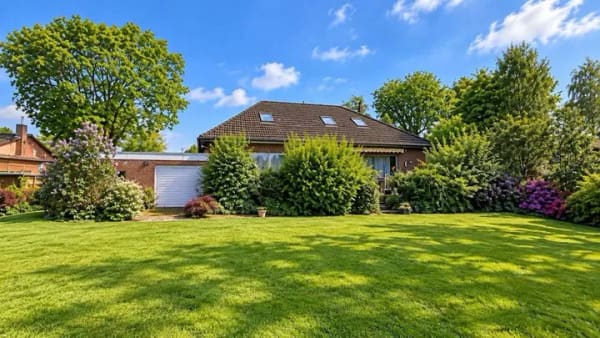 Immobilie in Hammah - Vollunterkellertes, altersgerechtes Zuhause mit Weitblick, großem Grundstück und Doppelgarage - Bild 2