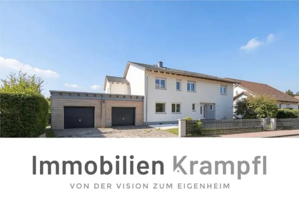 Immobilie in Nandlstadt - Attraktives Zweifamilienhaus mit separater Einliegerwohnung im Kellergeschoss - Bild 0