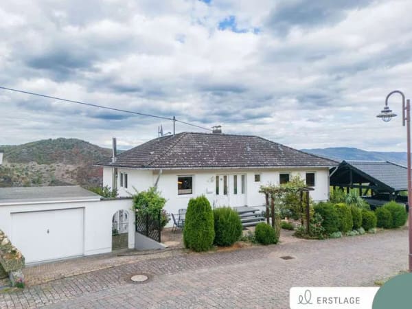 Immobilie in Bacharach - WOHNEN ÜBER DEM RHEINTAL – IHR NEUES ZUHAUSE MIT ATEMBERAUBENDEM WEITBLICK - Bild 0