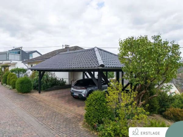 Immobilie in Bacharach - WOHNEN ÜBER DEM RHEINTAL – IHR NEUES ZUHAUSE MIT ATEMBERAUBENDEM WEITBLICK - Bild 1
