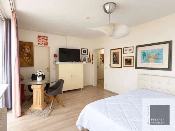 Immobilie in Neu-Isenburg - 1-Zimmer-Apartment mit Balkon und Einbauschrank - Bild 3