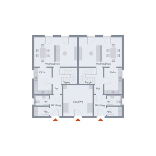 Immobilie in Buckow - AKTION !!!  2-Familienhaus zum Top-Preis !  Nur 396.500,-EUR je Familie/Haushälfte/Grundstück ! - Bild 3