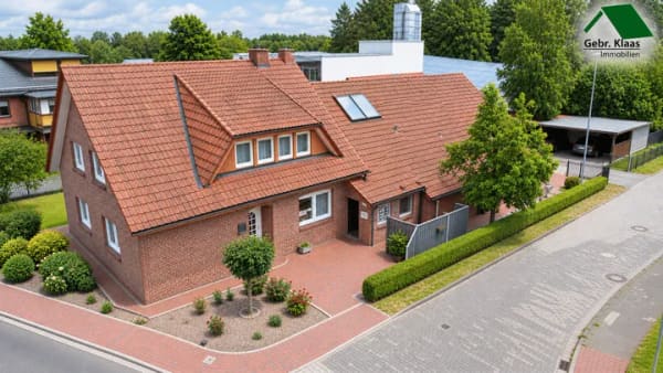Immobilie in Rhede (Ems) - Renoviertes Bauernhaus mit großer Scheune auf tollem Grundstück! Zusätzlicher Bauplatz vorhanden! - Bild 0