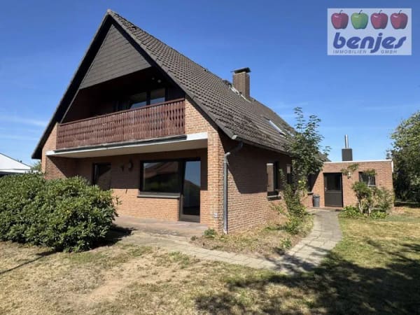 Immobilie in Bücken - Wohnen mit Weitblick: Großzügig geschnittenes und gepflegtes Familienhaus am Ortsrand! - Bild 0