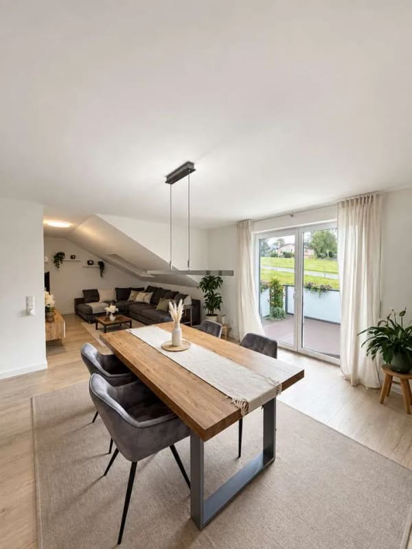 Immobilie in Puderbach - A+ | Moderne 3-Zimmer-Dachgeschosswohnung mit Balkon - Bild 3