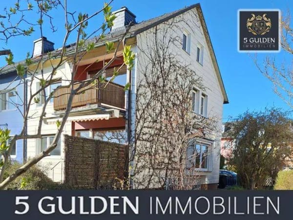 Immobilie in Münchberg - Geräumige Doppelhaushälfte mit eigenem Garten - Bild 0