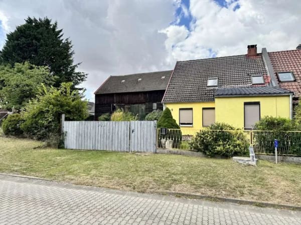 Immobilie in Gartz (Oder) - HORN IMMOBILIEN ++ kleines Haus für kreative Handwerker bei Gartz (Oder) - Bild 1