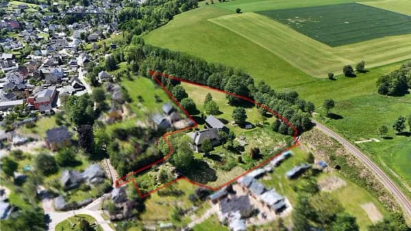 Immobilie in Sehmatal - Ein Traum für Selbstversorger! Uriger Zweiseitenhof auf 1,2 ha Land in Sehmatal im Erzgebirge - Bild 1