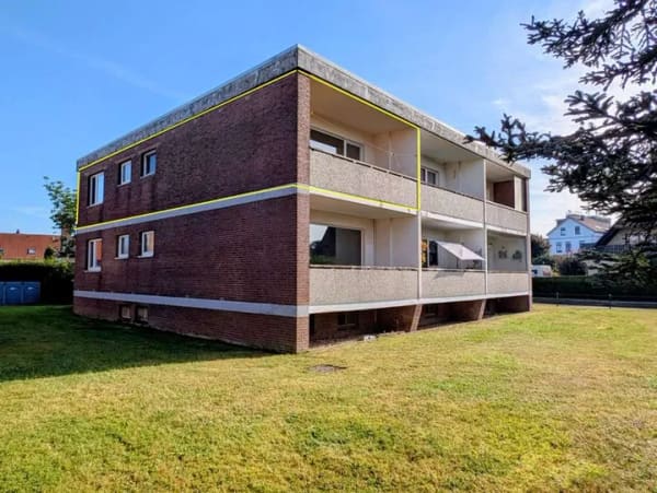 Immobilie in Elsfleth - Einziehen, wohlfühlen oder clever investieren – 
Gepflegte 2-Zimmer-Wohnung mit Balkon! - Bild 3