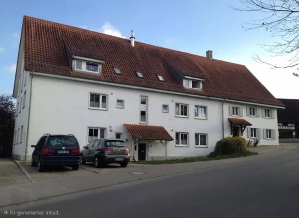 Immobilie in Gutenzell-Hürbel - Gut geschnittene 3-Zimmer-Wohnung mit Balkon, hochwererenoviert, STELLPLATZ INKL., Nähe Ochsenhausen - Bild 1
