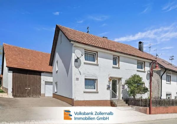Immobilie in Meßstetten - Einfamilienhaus mit Nebengebäuden/Schuppen - Bild 0