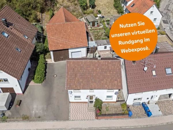 Immobilie in Meßstetten - Einfamilienhaus mit Nebengebäuden/Schuppen - Bild 2