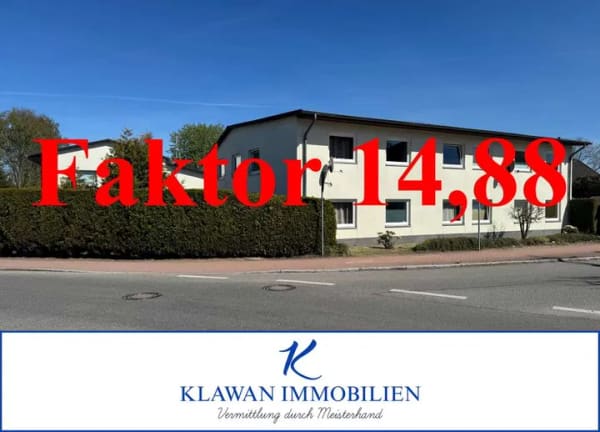 Immobilie in Todendorf - Faktor 14,88 - Terrassenwohnung mit Stellplatz - Bild 0