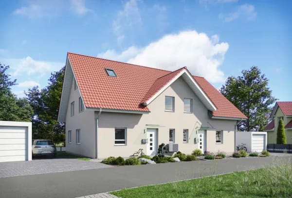 Immobilie in Vilgertshofen - ZINSSATZ von 2,1% für 100.000 KFW-FÖRDERUNG! Bereits bewilligt ! Ungewöhnliche DHH! - Bild 1