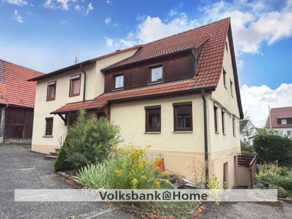 Immobilie in Mössingen - Einfamilienhaus mit Einliegerwohnung und großer Scheune in Mössingen-Talheim - Bild 0