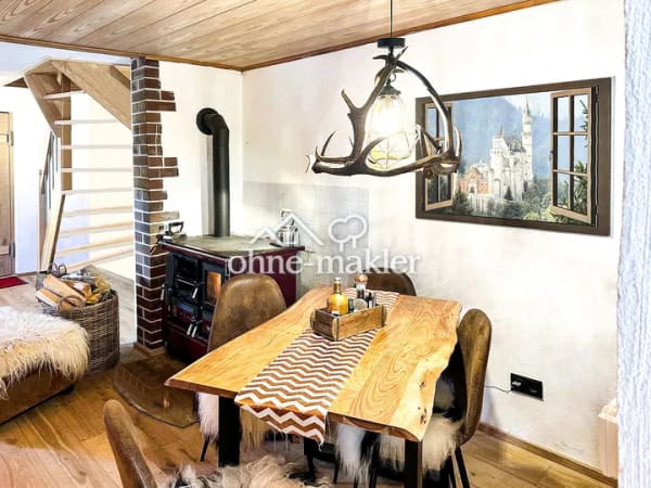 Immobilie in Halblech - Autarkes Allgäu-Chalet im Königswinkel: 680 m² Naturgrundstück, Alpenblick & Erstbezug - Bild 1