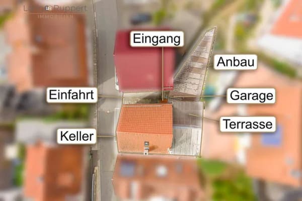 Immobilie in Fürth - Charmantes Wohnhaus mit Potenzial, Terrasse und Garage - Bild 2