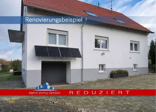 Immobilie in Schallodenbach - Familien- und Tierparadies mit Weitblick - Modernisiertes 1-2-Familienhaus auf großem Grundstück - Bild 1