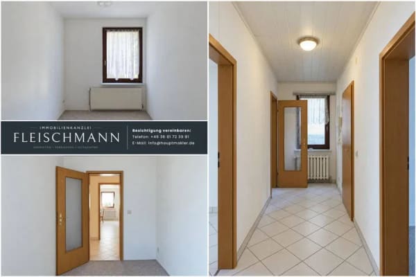 Immobilie in Geratal - Sanierungsobjekt mit zwei Wohneinheiten und Garage in Geratal / OT Dörrberg - Bild 4