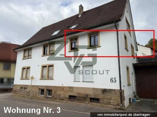Immobilie in Kämpfelbach - Etagenwohnung in Kämpfelbach (Ersingen) - Bild 4