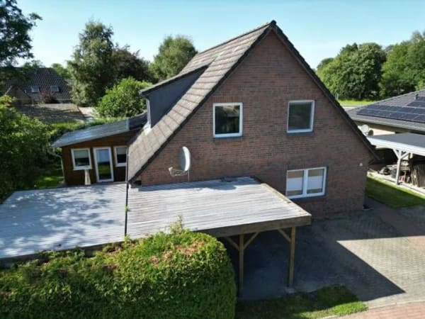 Immobilie in Lehe - Einfamilienhauses mit Einliegerwohnung, Wintergarten und Carport in Lehe bei Lunden - Bild 2