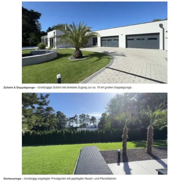Immobilie in Trassenheide - Exklusives, neuwertiges Bungalow-Anwesen in Trassenheide auf Usedom - Bild 1